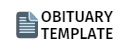 Obituary Template